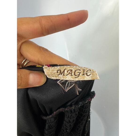 Magic XL Multicolor Boho Peacock Print Maxi Dress - Picture 6 of 7